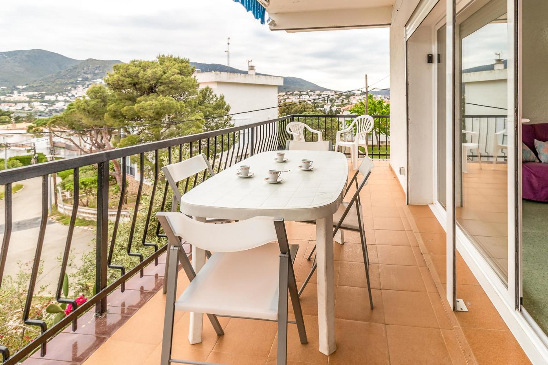 Carboneras 45 Apartamento Con Terraza ジローナ エクステリア 写真